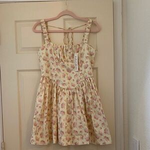 NWT For Love And Lemons Zofia Mini Dress